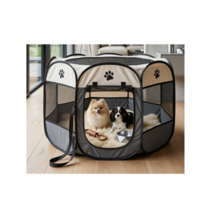 Casa Corral Para Perro Y Gato Plegable