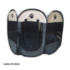 Casa Corral para Perros color gris y Negro medidas Casa Corral Para Perro Y Gato Plegable