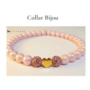 Collas Perlas Rosa Pet&Bark Collar Bijou