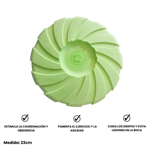 Fresbee color verde descripción del producto Combo Día de Parque