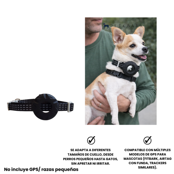 collar antiperdidas color negro para gato descripción del producto Combo Gato Fitness