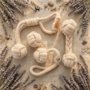 juguetes perro cuerda natural trenzada tono beige2