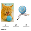 pelota interactiva color azul para gato descripción del producto Combo Gato Fitness