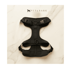 Arnés para Perro Acolchado Negro Cómodo y Duradero Pet & Bark Arnés Negro