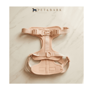 Arnés para Perro Acolchado Rosa Cómodo y Ajustable Pet & Bark Arnés Rosa Nude