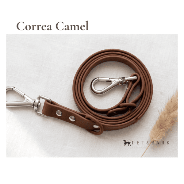 Correa Camel Pet&Bark Correa Camel Biothane Manos Libres